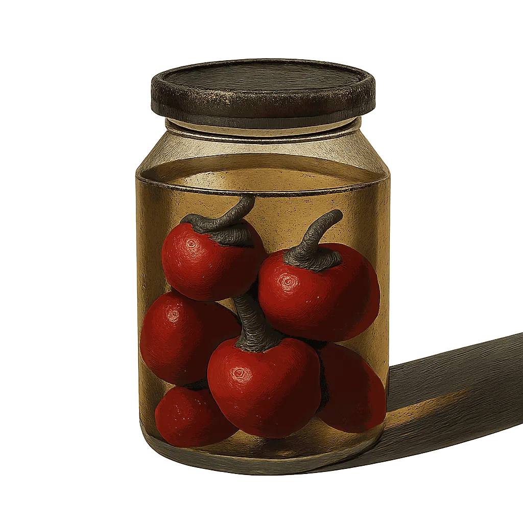 Pickled cherry pepper